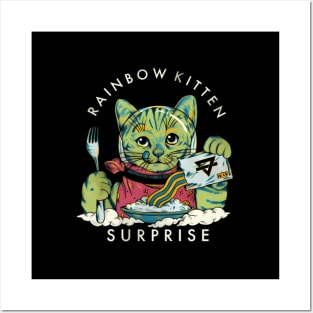 Rainbow Kitten Surprise Posters and Art